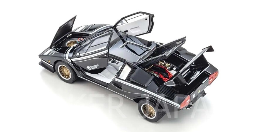 KYOSHO ORIGINAL 1/18scale Lamborghini Countach LP500R Black