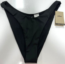 NIKE SWIM ' SLING BIKINI BOTTOM ' BLACK ' EXTRA LARGE '