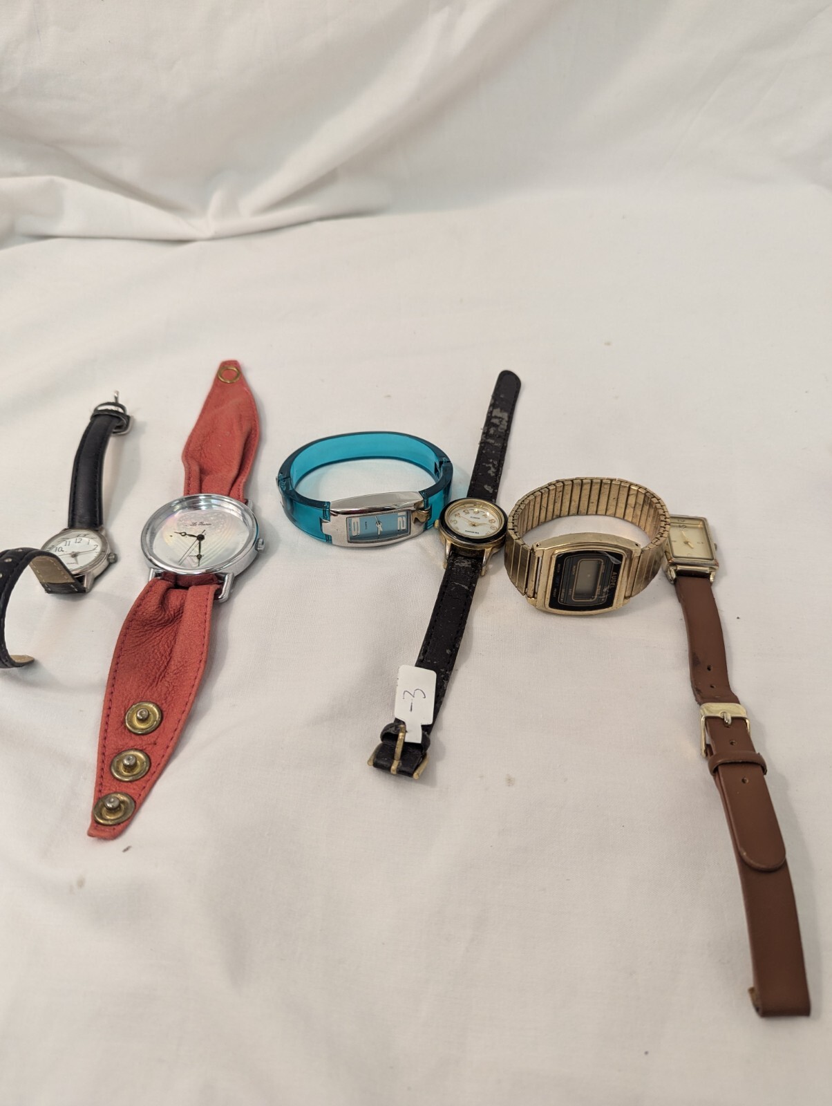 Vintage Watches Lot # 6 for Parts or Repair wristwatch project