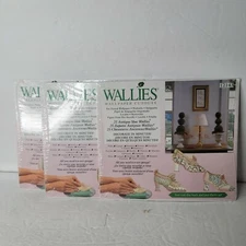 Lot of 3 Wallies 12143 Antique Princess Victorian Shoe Wallpaper Cutouts Sealed