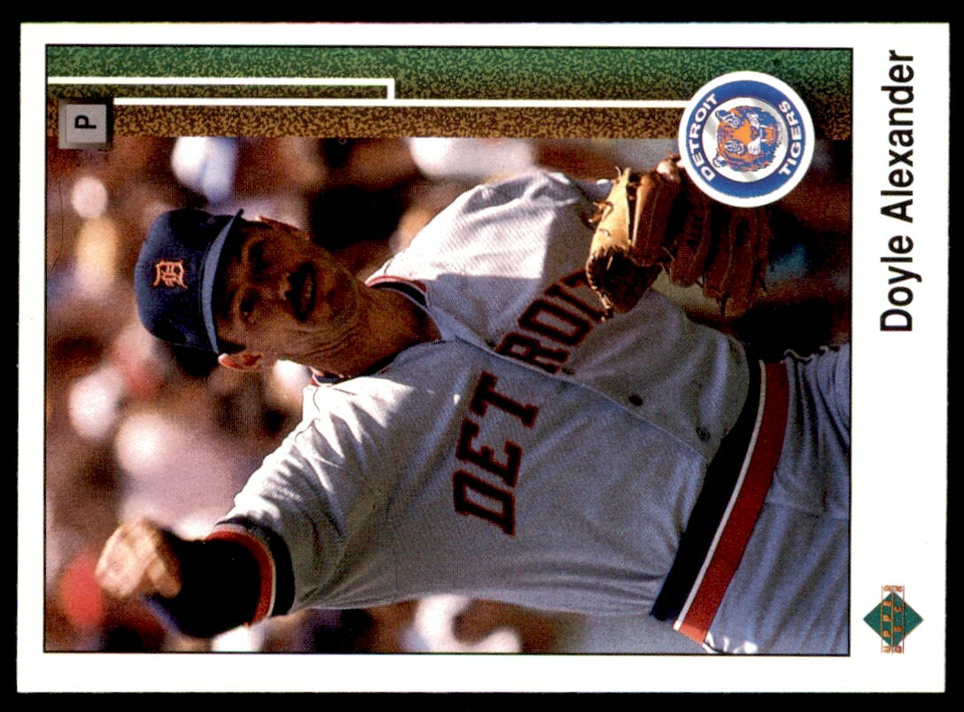 1989 Upper Deck Doyle Alexander Detroit Tigers #298