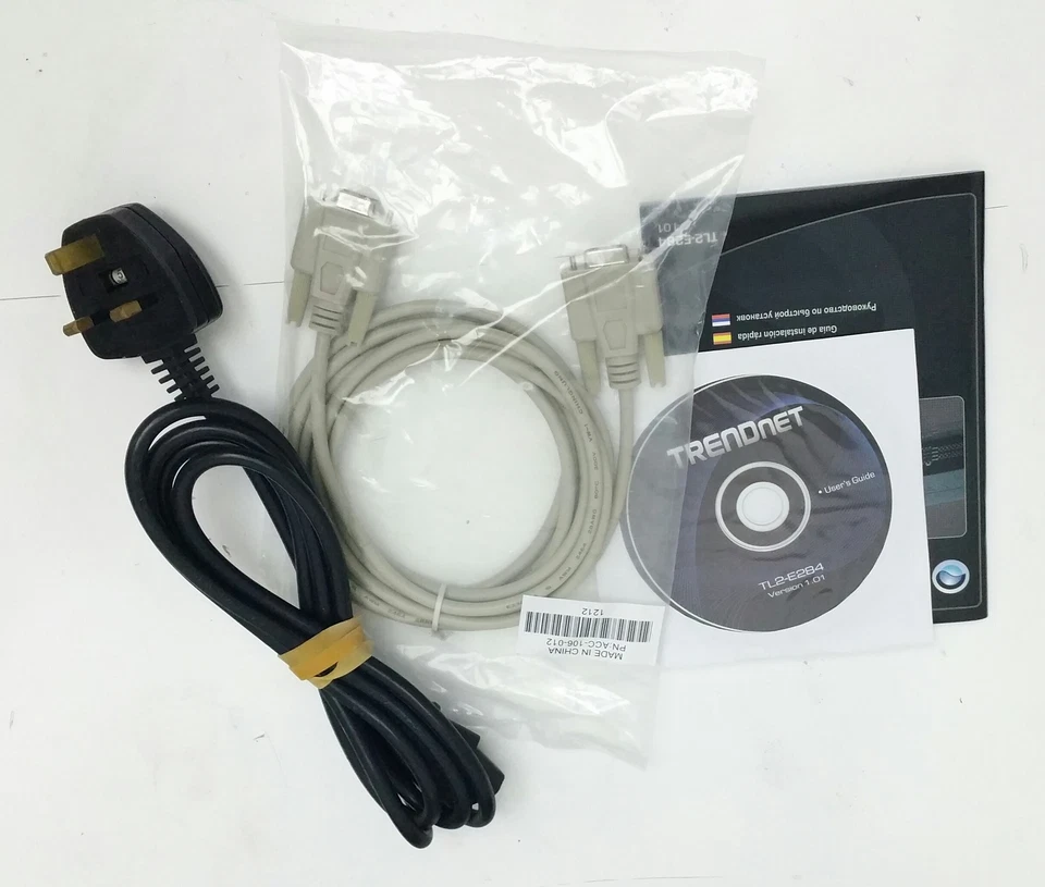 TRENDnet TL2-E284 24-Port 10/100 Mbps Layer 2 Managed Switch with 4 x 1Gb Por... - Image 4 of 4