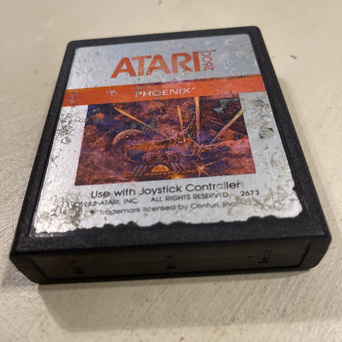 Jeu Vidéo Phoenix Pour Atari 2600 - Version PAL 2673 | Loose, En Très Bon état
