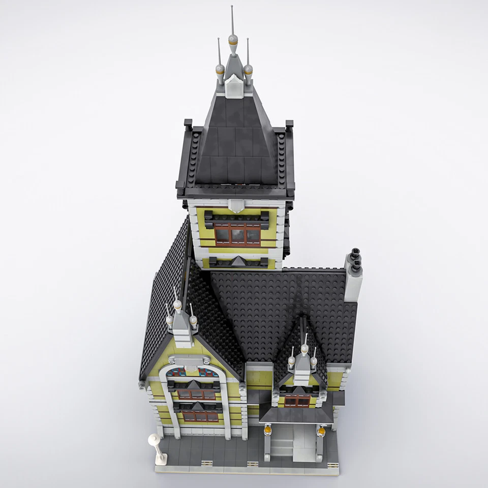 MOC: Modular Building: Old Mansion Haunted House Modification 3723 Pieces - Image 4 of 4