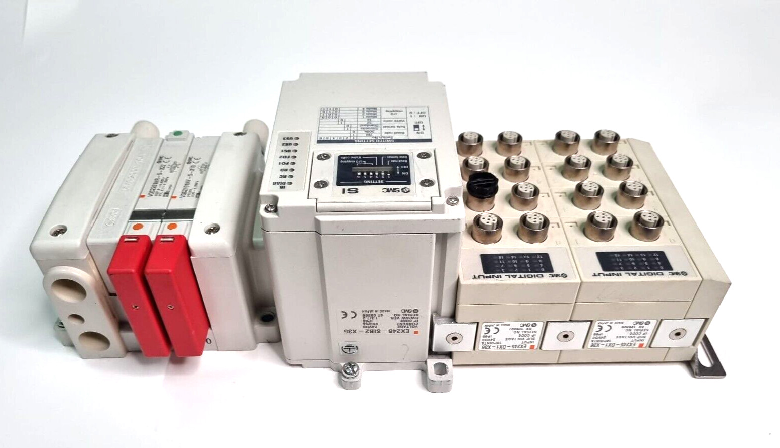 SMC EX245-SIB2-X35+2X EX245-DX1-X36 2X VQC2011NY-5-X10 1X VQ2401NR-5-X27 MODUL