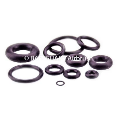 BARTSHARP Aerógrafo de doble acción aerógrafo pistola aerógrafo kit aerógrafo Veda aerógrafo juntas tóricas