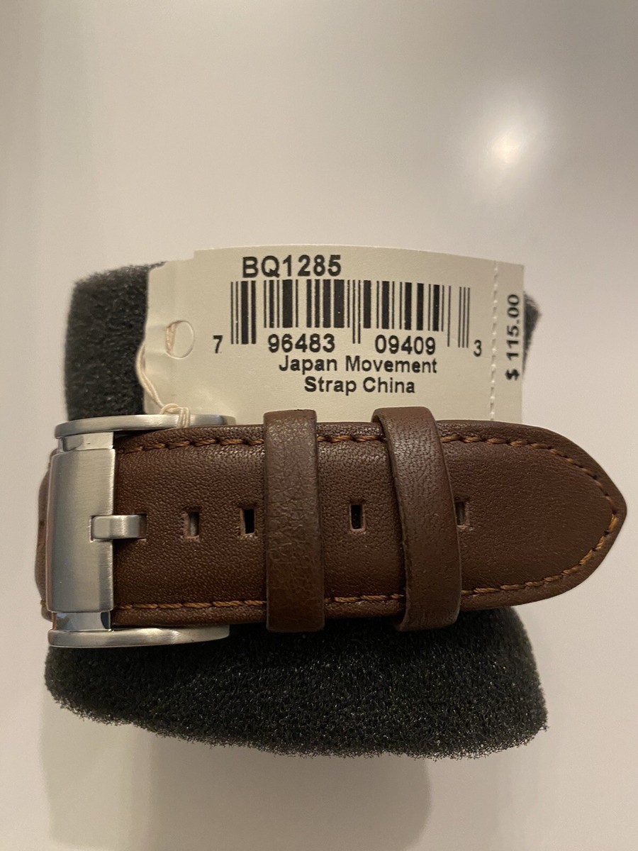 FOSSIL フォッシル GENUINE LEATHER 5ATM BQ1130 Fossil Men's Black Watch - BQ1130 796483065345| eBay