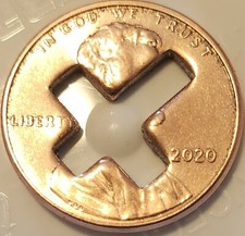 1000 Cross Penny's for Christian Ministries + Punch out's 1958 to 2023