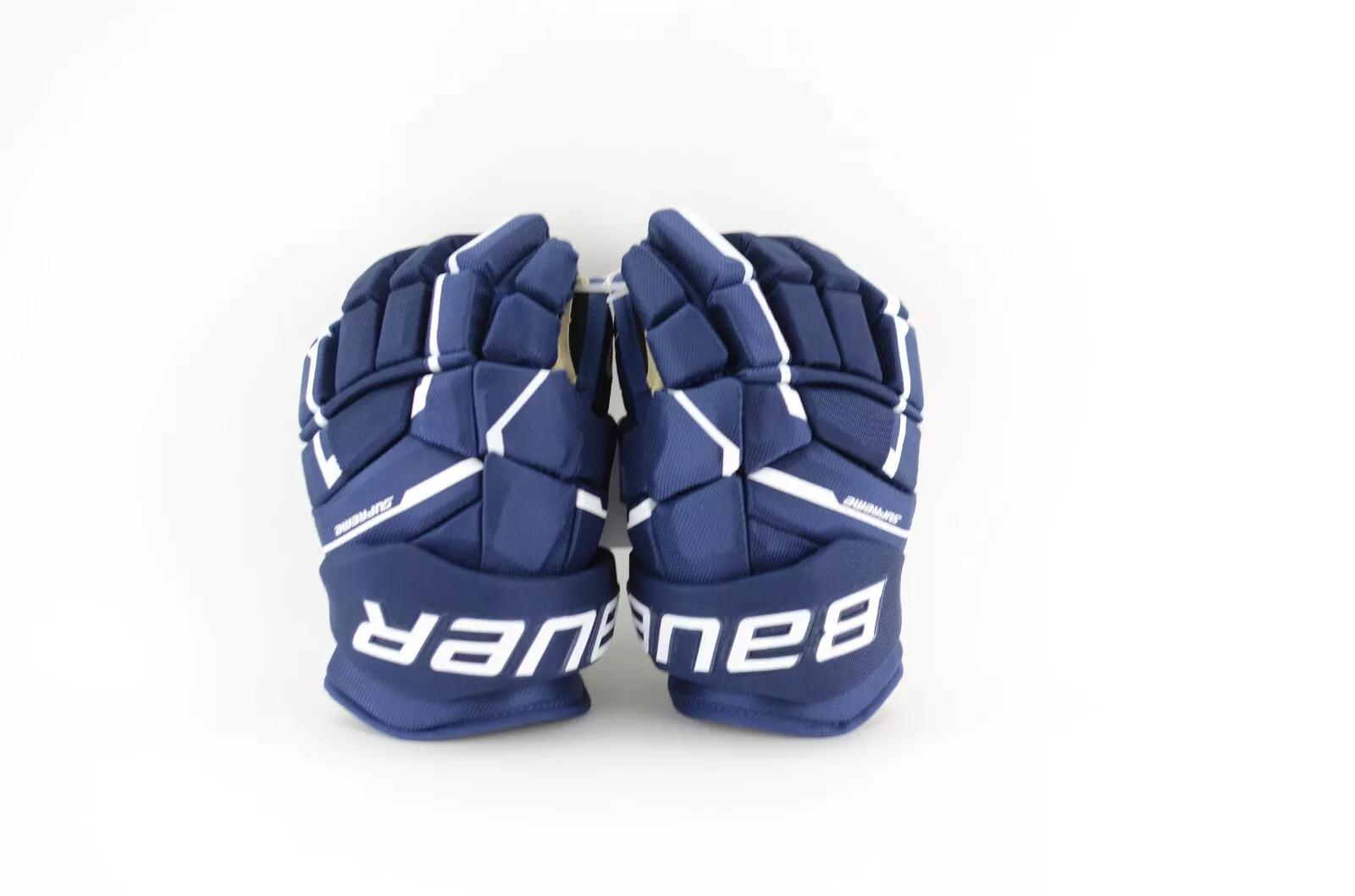 Gants de hockey sur glace Bauer Supreme M5 Pro bleu marine/blanc int taille 13 (0221 7779)