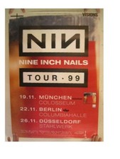 Nine Inch Nails Poster German Tour 1999