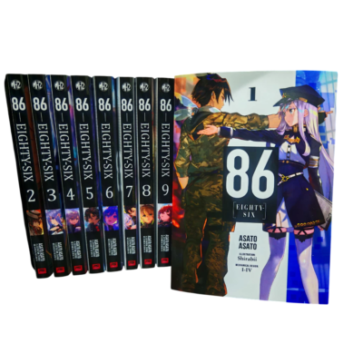86 EIGHTY-SIX Light Novel (SINGLE/FULL) Volume 1-13 English