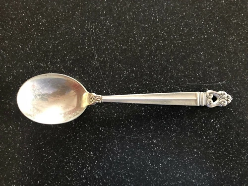 International Silver Royal Danish (Sterling) 6 1/2" Round Bowl Cream Soup Spoon