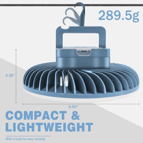 Ventilator Campinglampe LED Laterne Lampe Licht für Outdoor Indoor Zelt B121 - Bild 5 von 6