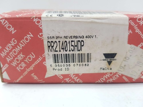 CARLO GAVAZZI RR2I4015HDP SOLID STATE RELAY - Picture 9 of 10