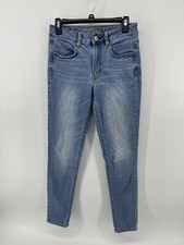 American Eagle Hi Rise Jegging Super Stretch Jeans Women Size 6 Blue Denim 28X28