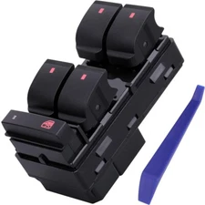 Power Window Control Switch for 2007-2016 GMC Acadia Red Light 25789239 901-990