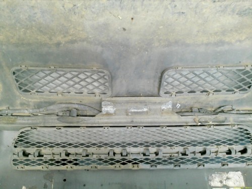 RICAMBIO USATO PARAURTI ANTERIORE VOLKSWAGEN TOUAREG 7L 2002 2010 NERO - Foto 14 di 19