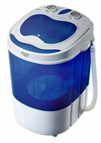 Adler AD 8051 3kg Lave-linge Portable - Blanc/Bleu