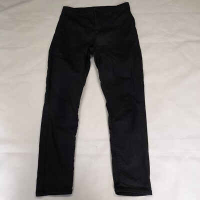 Topshop Moto Jeggings Womens Size 8-10 Black 24