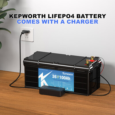 36V 100Ah 3840W LiFePO4 Lithium Battery BMS Solar RV 20000 Cycle 10 Years Life