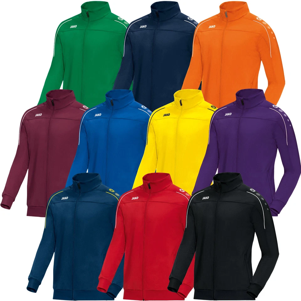 JAKO Polyesterjacke Classico Kinder Trainingsjacke Training Jacke Fussball 9350 - Bild 1 von 4