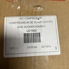 TCCI (Paccar) LE1062  A/C Compressor Denso Style , with Pulley