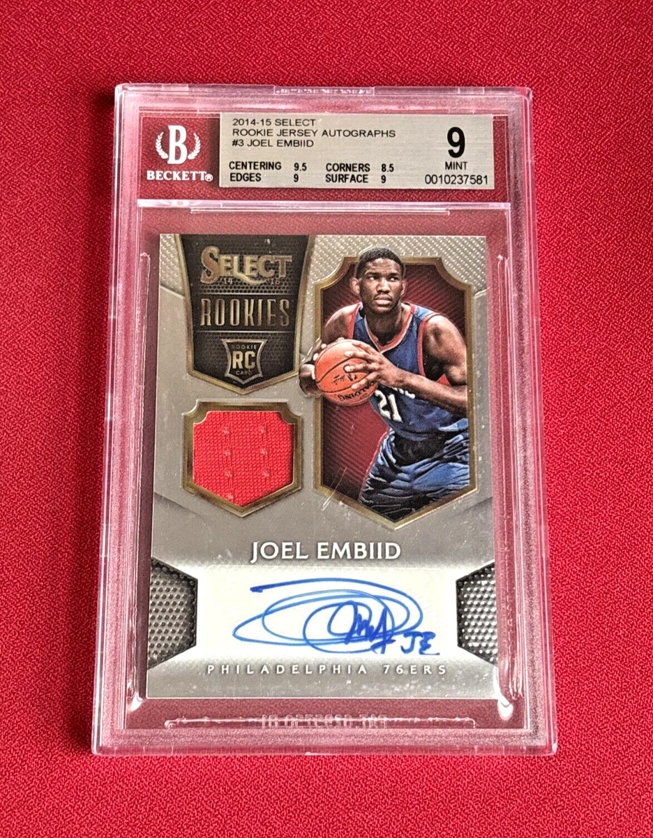 Panini エンビード Embiid RC ルーキー直筆サインカード Auto Joel Embiid Basketball Sports Trading Cards & Accessories