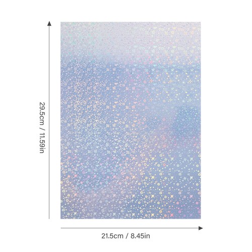 20 Sheets Papier D'impression Auto-adhésif Étanche Grands Autocollants - Photo 12/12