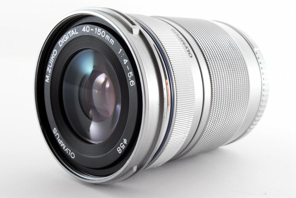 ❤ほぼ新品❤旅行やスポーツに❤ M.ZUIKO 40-150mm R シルバー OLYMPUS M.Zuiko DIGITAL 40-150mm f/4-5.6 R ED MSC Silver