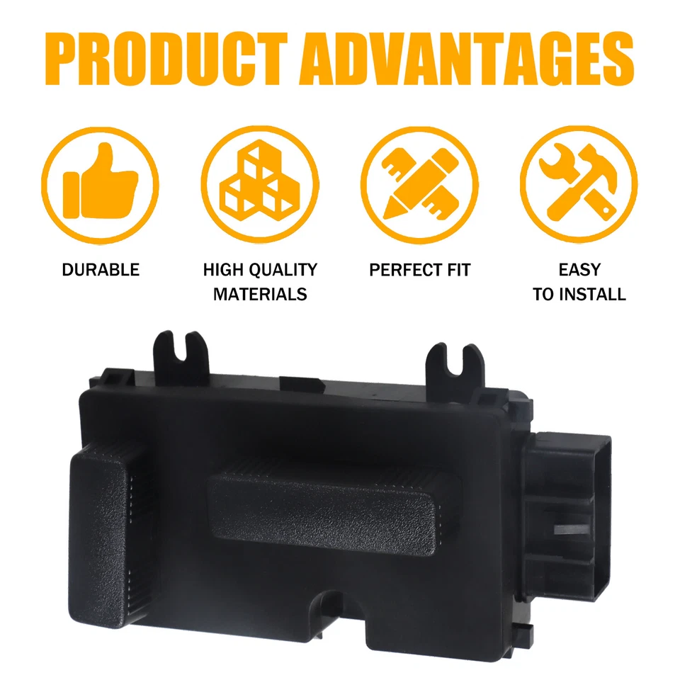 Power Seat Operation Switch Driver Side for 1999-2006 Chevrolet Silverado 2500 - Image 3 of 4