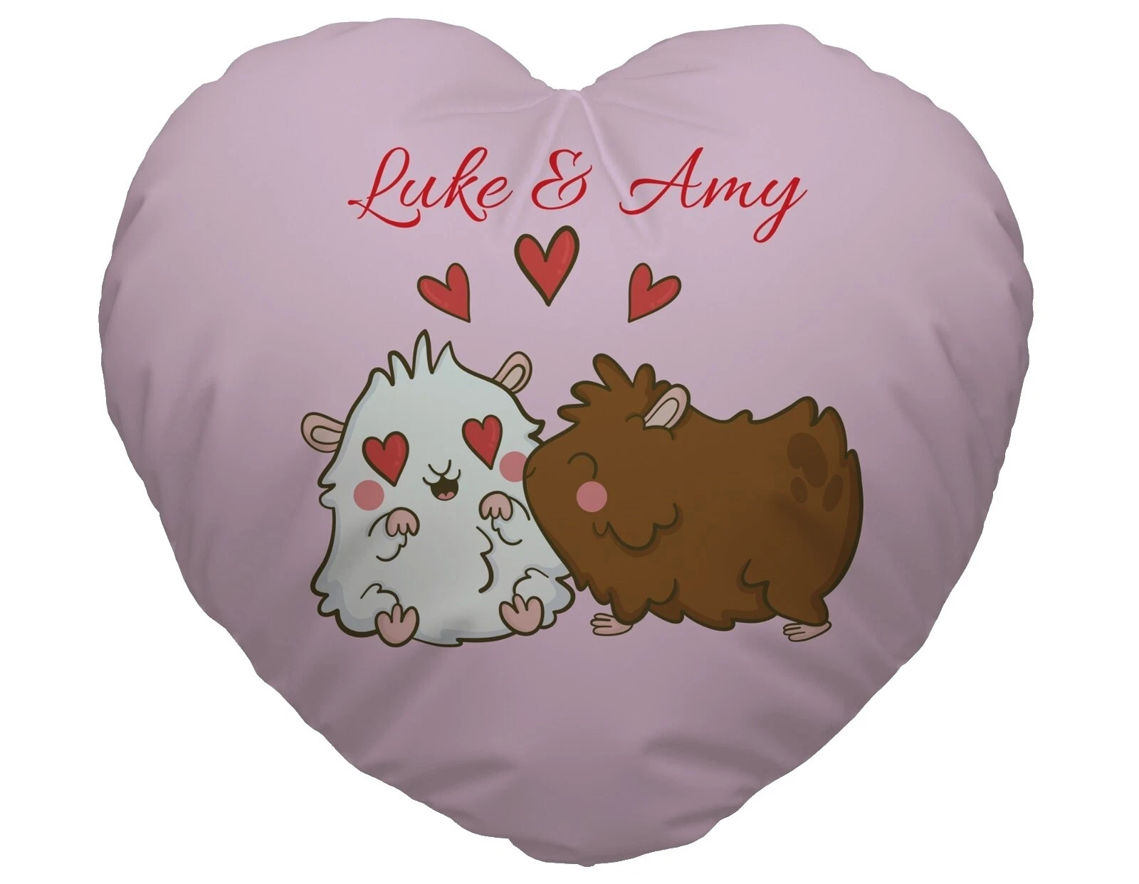 100% Polyester Heart Novelty Home Décor Pillows