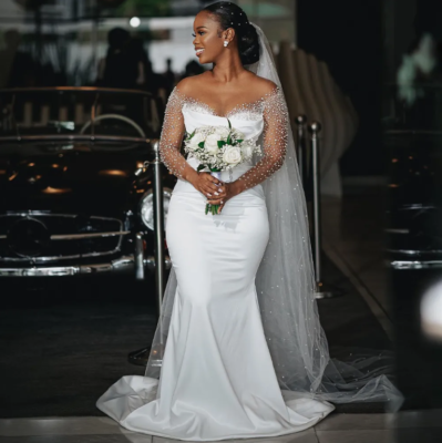 white african wedding dress Lace Dress, Prom Gown, Engagement Top length This is a beautiful piece that will have you looking beautiful White African Wedding Dress