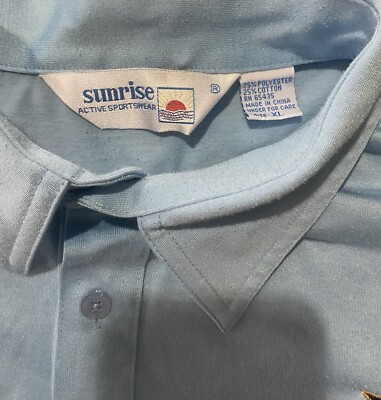 マイ 様 Sunrise Active Sportswear Masonic Lodge Freemason Logo Polo Shirt