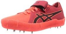 ASICS Track and Field Spike HIGH JUMP PRO 2 R 1093A139 Sunrise Red Black US8