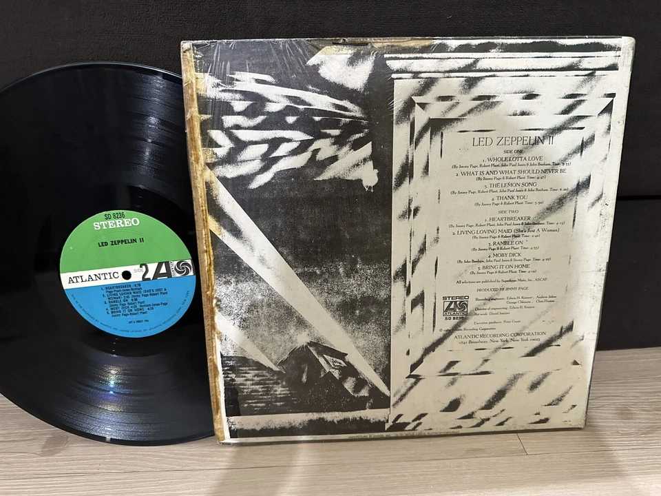 Led Zeppelin 33 rpm Philippines 12" LP EP Led Zeppelin II Foto 2 de 2