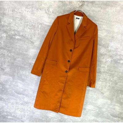 【関税&送料込み】Jil Sander Woman`S Coat 53 Clothing Women size S Coat Jil Sander Navy 36 Trench Coat Outer