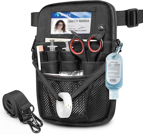 Nurse Fanny Pack with Tape Holder,  Multi Compartment Medical Gear Pocket Belt B - Bild 9 von 12
