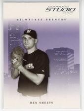 2005 Donruss Studio #160 Ben Sheets Milwaukee Brewers