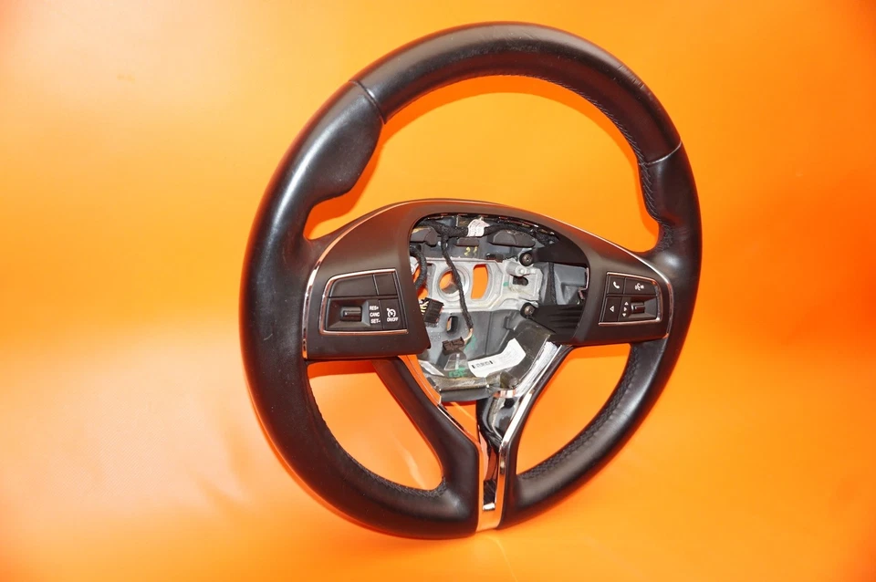 Volante Maserati Quattroporte 2014 2015 2016 670011666 negro OEM Foto 3 de 4