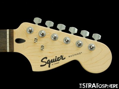 Fender Squier Sonic Mustang HH Series Guitar, NECK + TUNERS Guitar Laurel