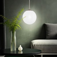 HäNgelampe Esszimmerleuchte Pendelleuchte Glaskugel Alabaster E27 Wohnzimmer