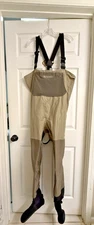 SIMMS Gore-Tex Tributary Waders Neoprene Stockingfoot Size Large Short USA