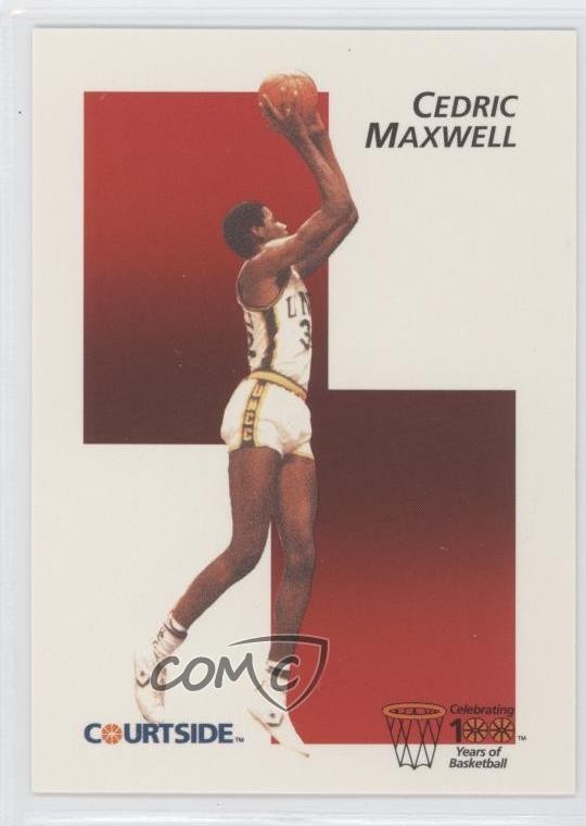 1992 Courtside Flashbacks Cedric Maxwell #23 0a1