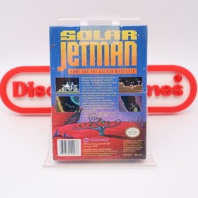 NES Nintendo SOLAR JETMAN: HUNT FOR THE GOLDEN WARSHIP - NEW & Factory Sealed!