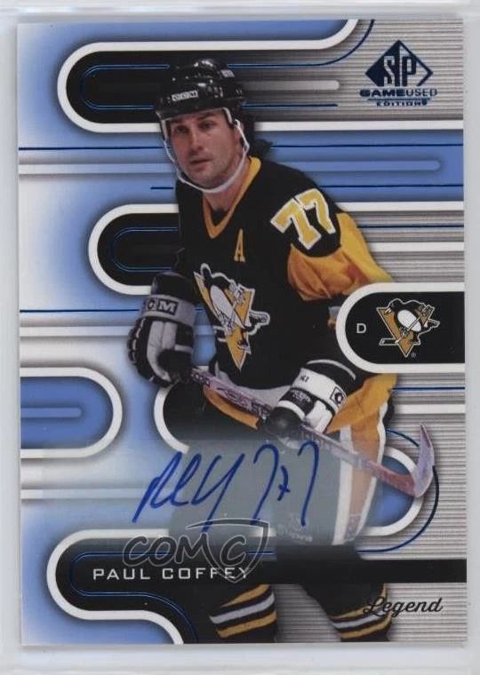 Paul Coffey Ice Hockey Autographed Sports Trading Card Singles for