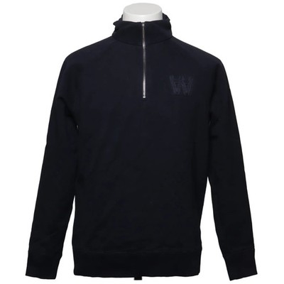 Wood Wood, Sweatshirt, Größe: M, model: curtis sweatshirt, Blau #CcV