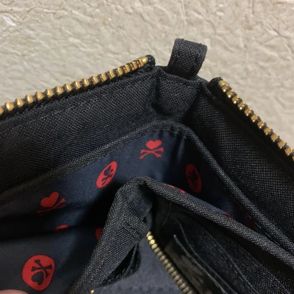 tokidoki 双折钱包 – 心形,骷髅刺绣 — 第 4/4 张图片