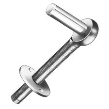 Durchschraubkloben, Kloben, Haken, Plattenhaken, Torkloben, Türhaken, Gartentor