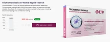 Trichomonas STD instant at home test kit - New in box