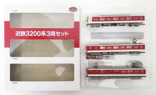 【】GeoColle TOMYTEC (K618-K620) Railway Collection Kintetsu 3200 series 3-car | Condition: Usado